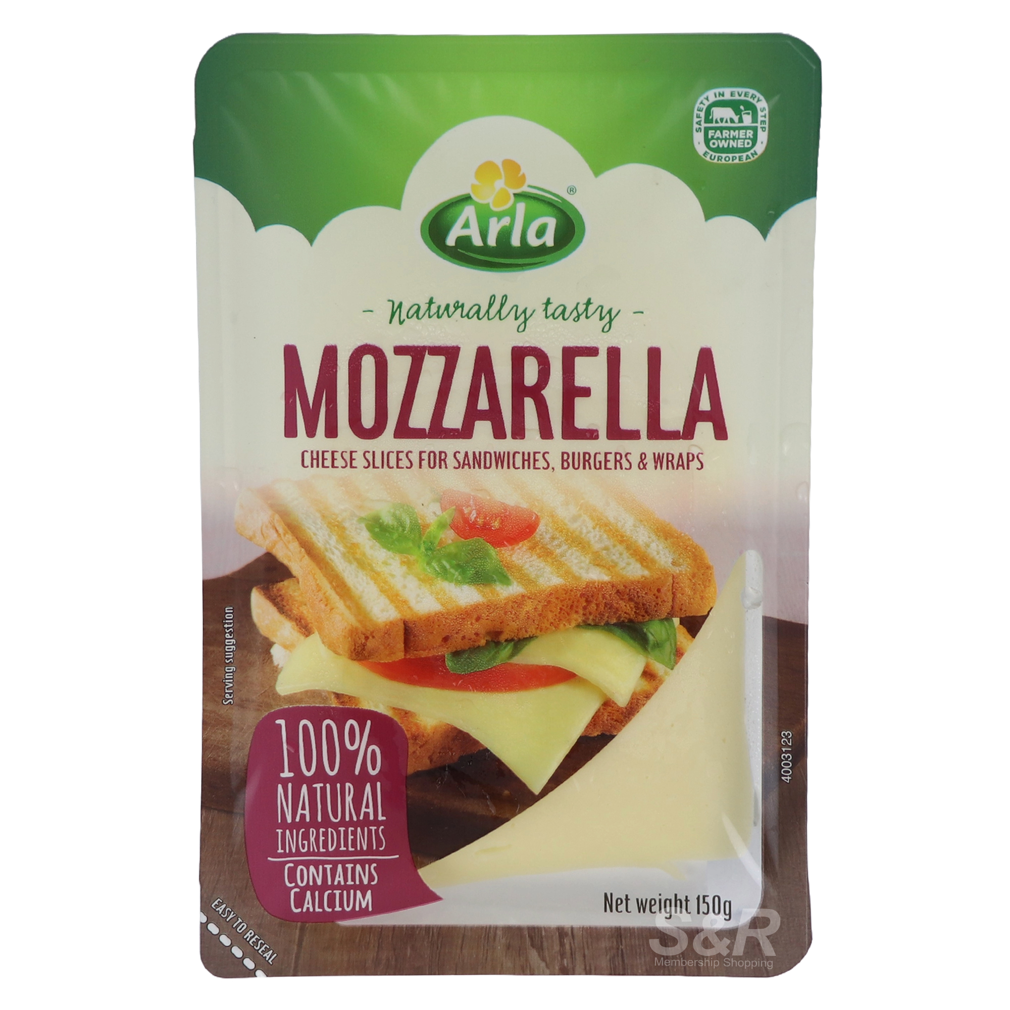 Arla Sliced Mozzarella 150g